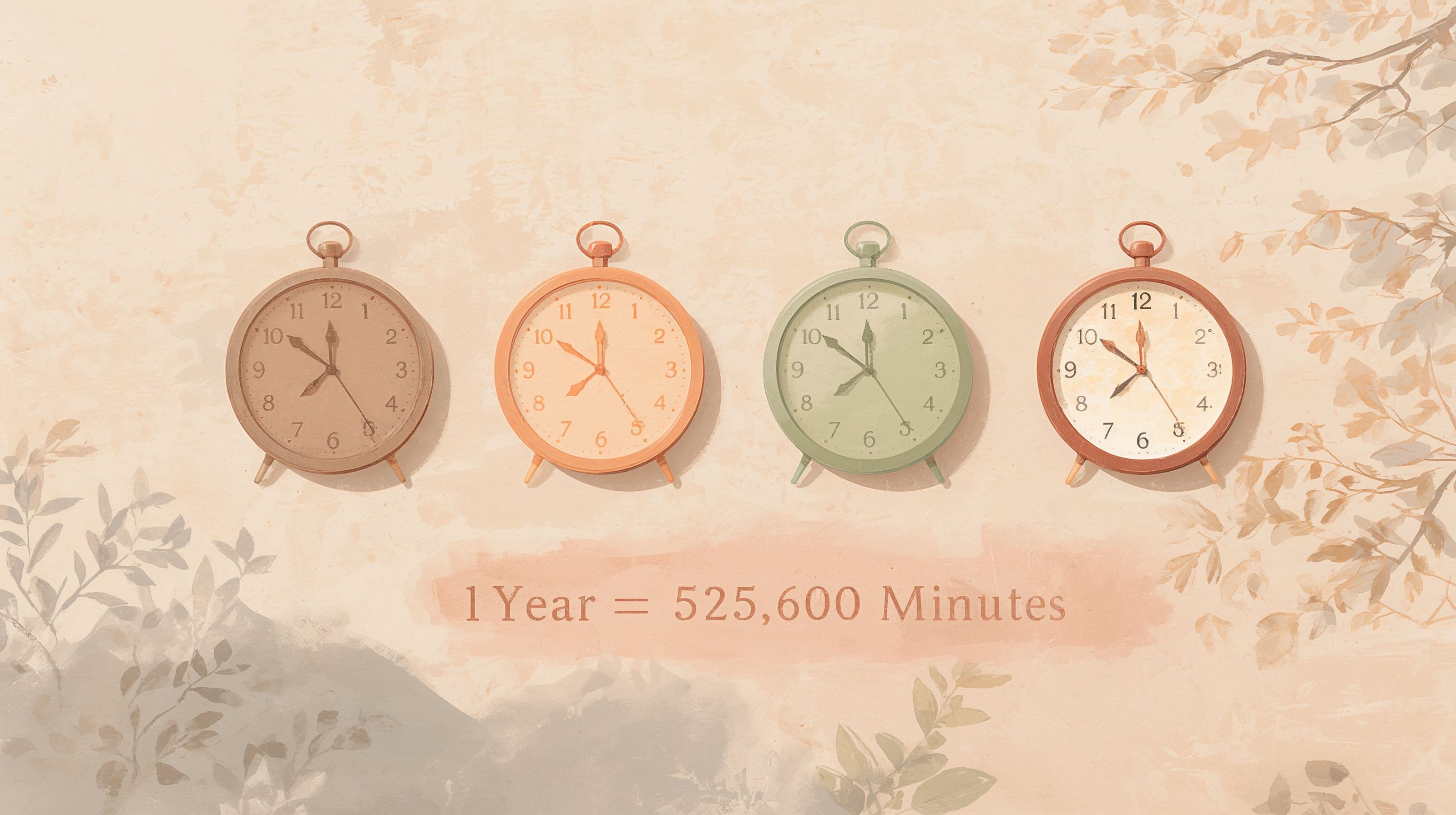 How Many Minutes in a Year